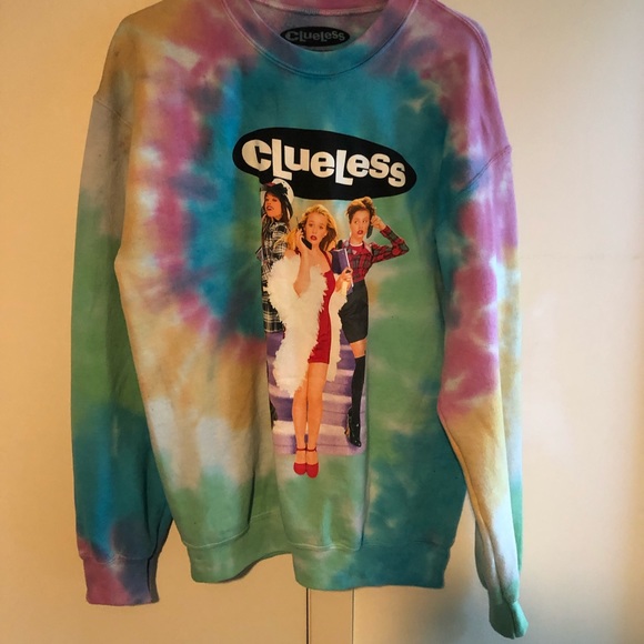 Clueless Tie Dye Sweatshirt 